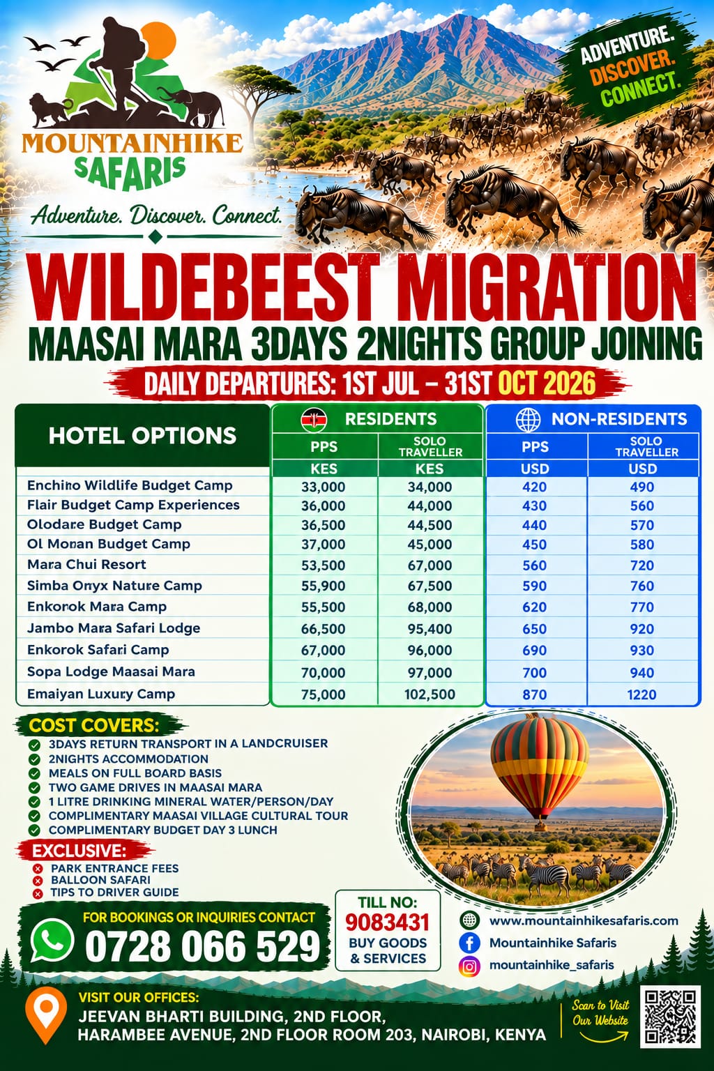 Wildebeest Migration