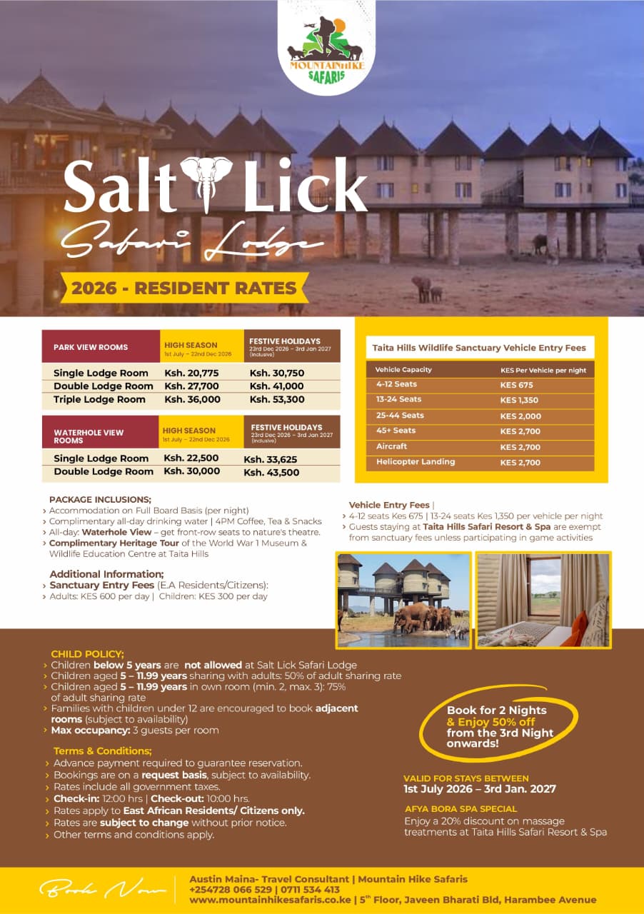 Salt And Lick Safari